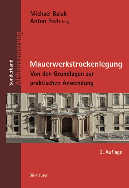 Book cover image for Mauerwerkstrockenlegung ISBN: 9783035614237